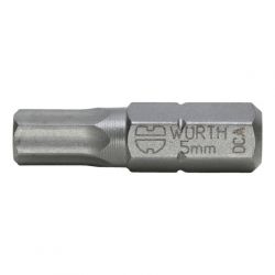 PUNTA BIT 1/4" ALLEN SW5 - L25MM