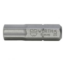 PUNTA BIT 1/4" ALLEN SW6 - L25MM