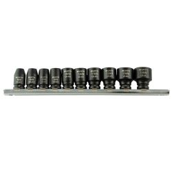 SET DE 10 TUBOS DE IMPACTO 1/4"