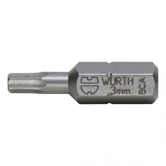 PUNTA BIT 1/4" ALLEN SW3 - L25MM