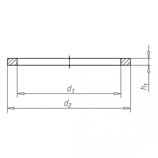 ARANDELA DE ALUMINIO 16 X 20 X 1,5MM 1