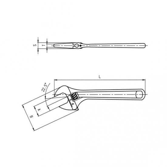 LLAVE FRANCESA RED LINE 12 2