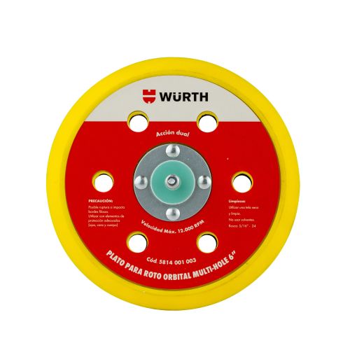 PLATO LIJADORA ROTORBITAL MULTIHOLE 2